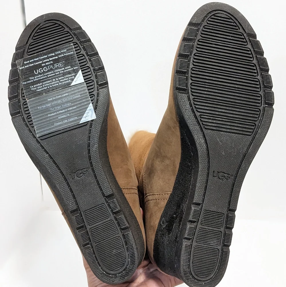 NWOT UGG Waterproof Edelina Wedge Boots